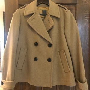 Gap Italian wool swing pea coat